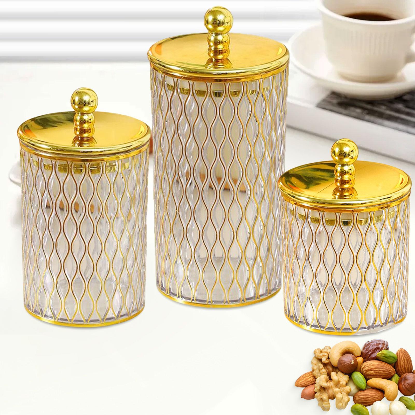 3x Food Storage Jar with Lid , - Food Storage Practices 评论和价格