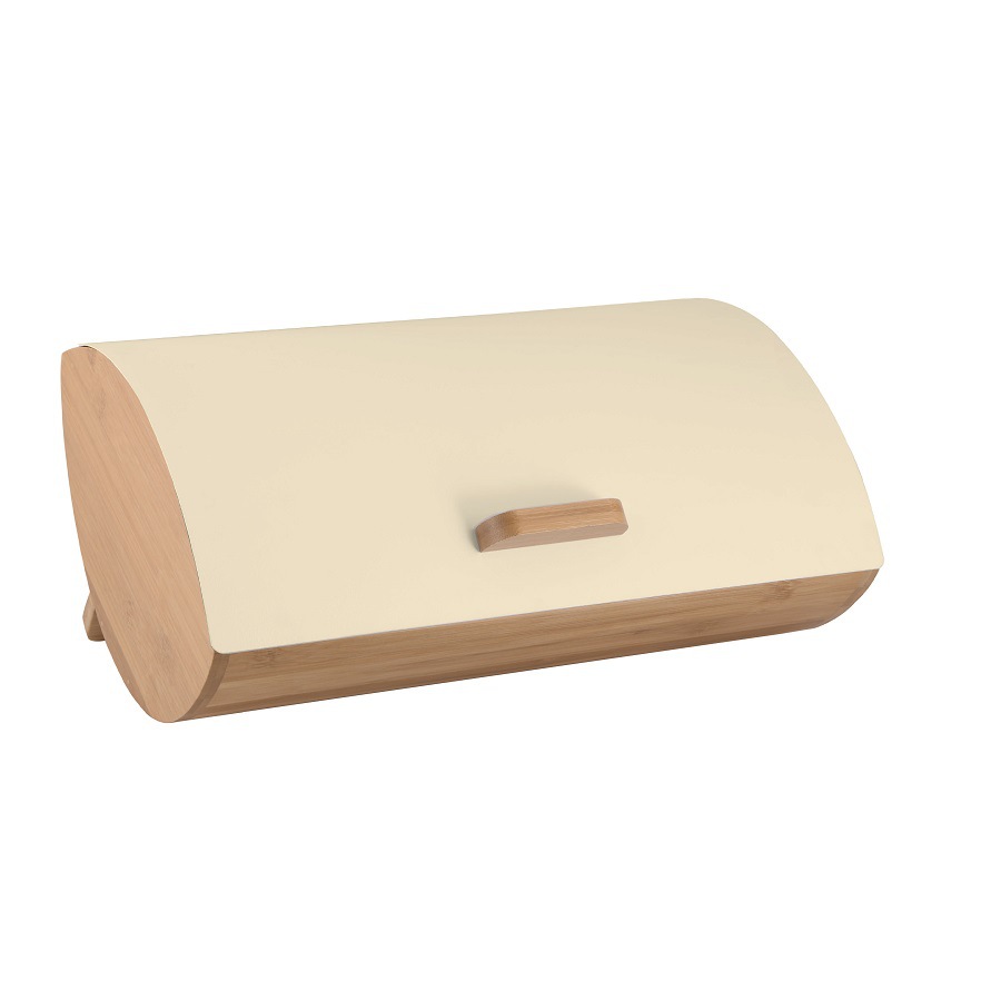 Bamboo Cover Bread Box, Househ - Bread Box Bamboo 评论和价格