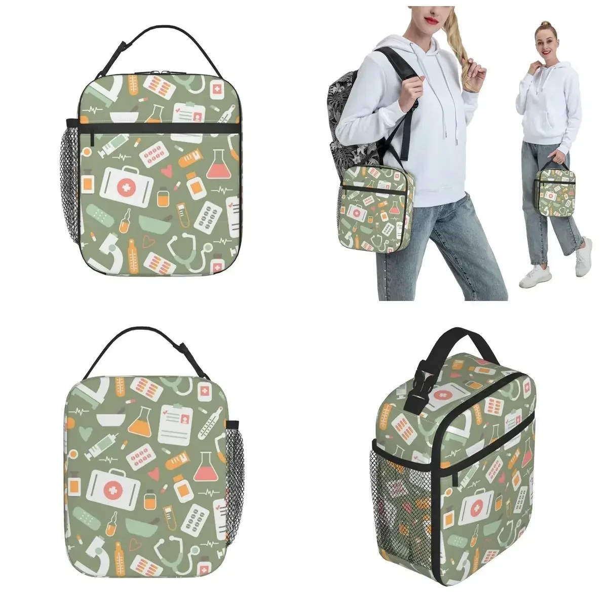 Nurse Healthcare Pattern Merch - Food Storage In Cooler 评论和价格