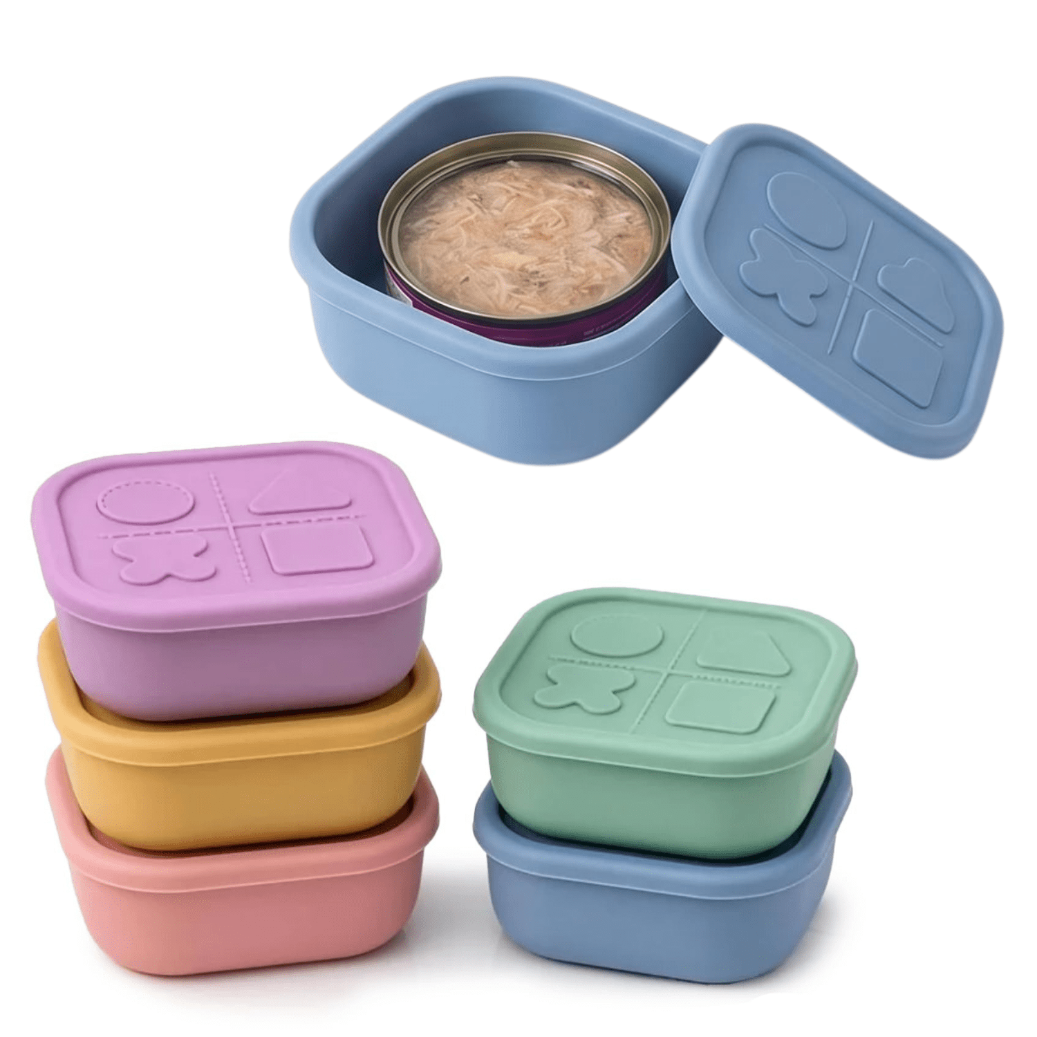 Cat and dog food storage box,  - Food Storage Silicone 评论和价格