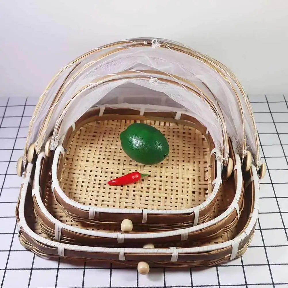 Hand-Woven Bamboo Food Serving - Bread Box Bamboo 评论和价格