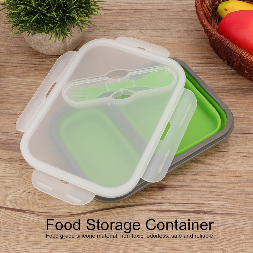 2PCS Practical 1000ml Collapsi - Food Storage Practices 评论和价格