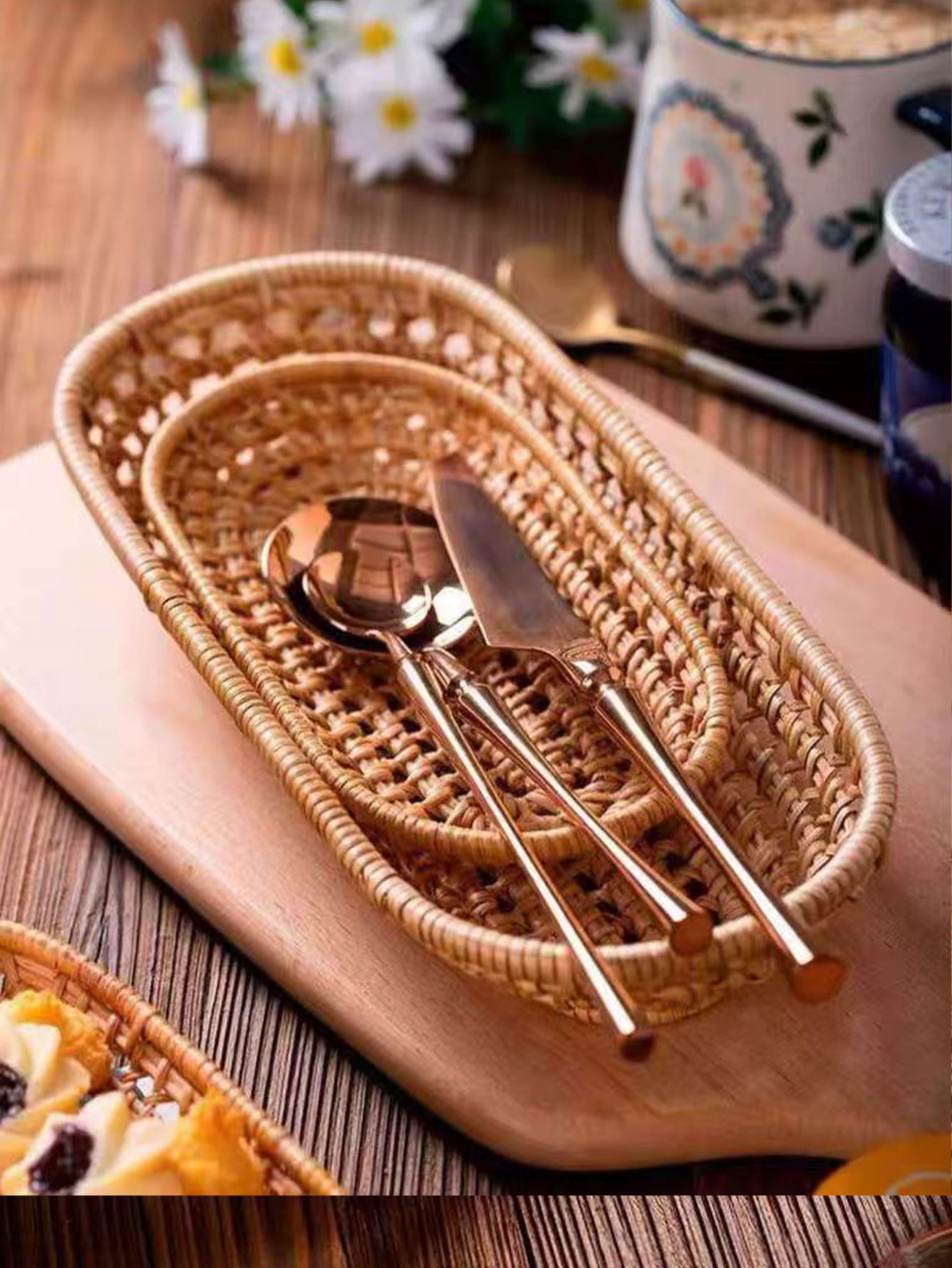 Mini Japanese-Style Bread Bask - Bread Box Bamboo 评论和价格