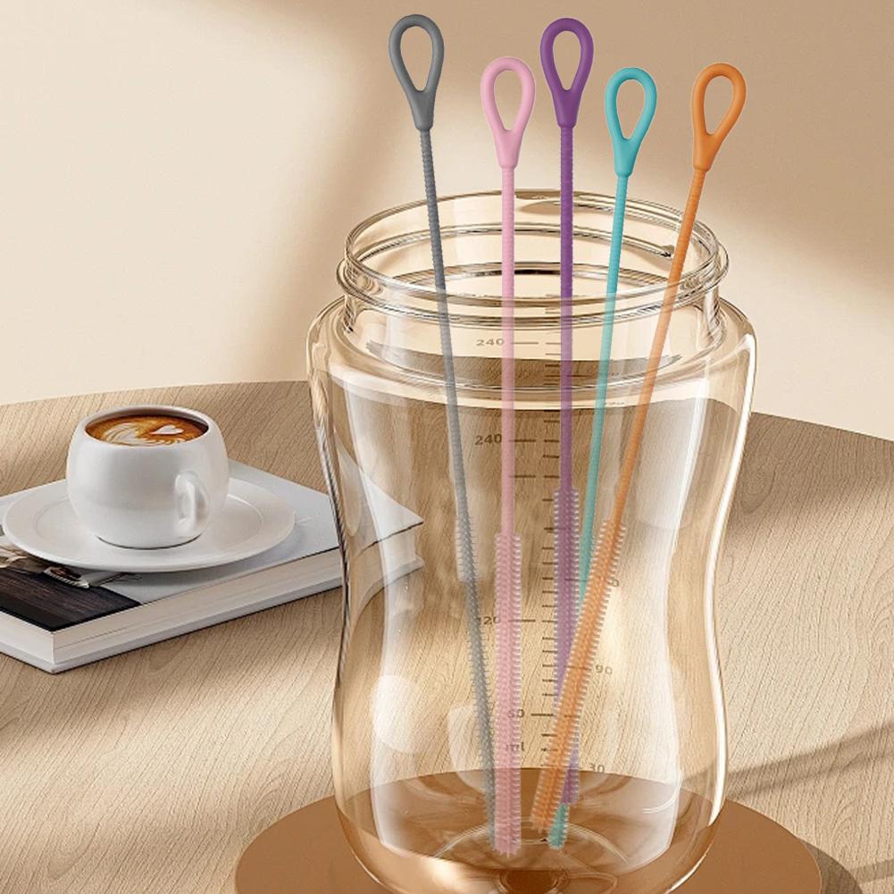 2PCS 25cm Silicone Straw Brush - Food Storage Long Term 评论和价格