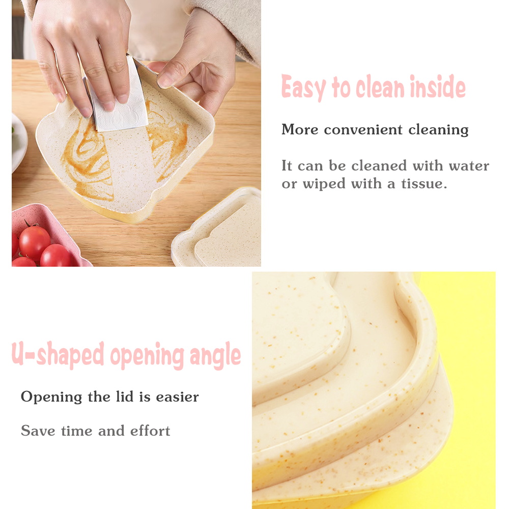 Reusable Toast Bento Storage C - Food Storage Boxes With Lids 评论和价格