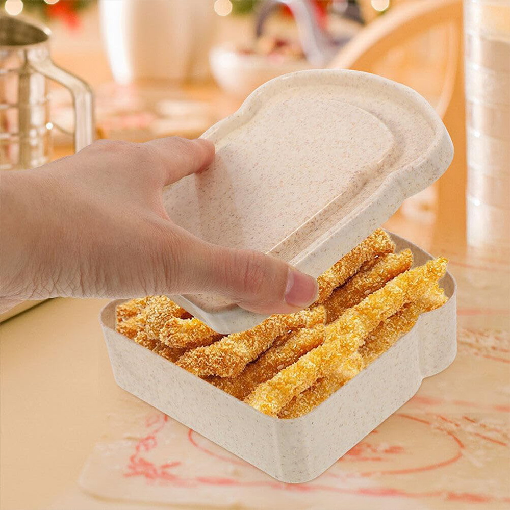 Reusable Toast Bento Storage C - Food Storage Boxes With Lids 评论和价格