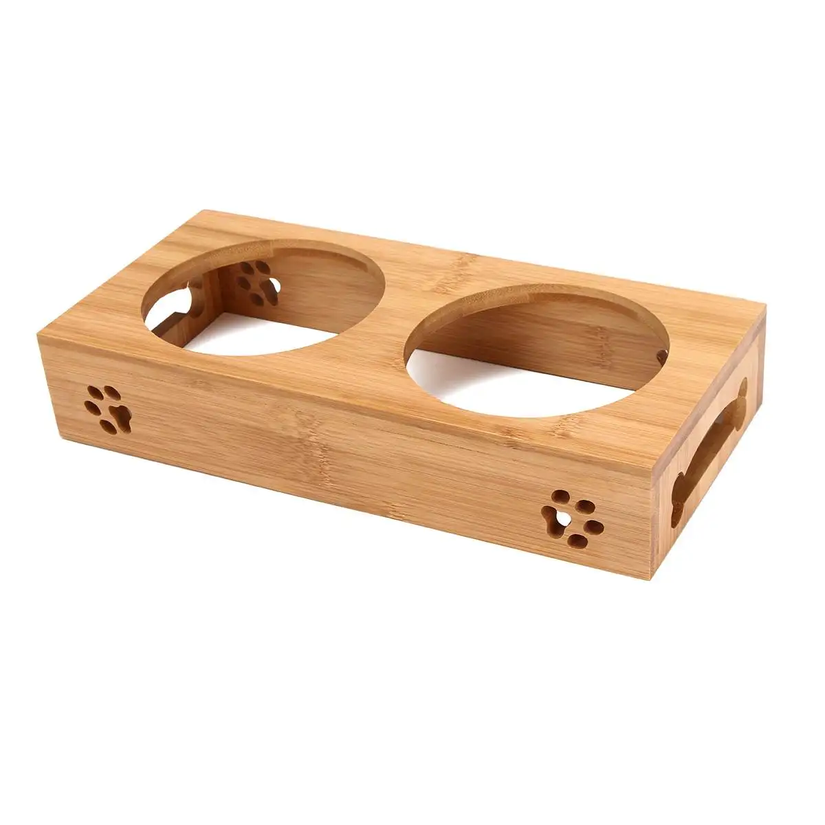 Pet Cat Bowl Bear Bamboo Plate - Food Storage And Safety 评论和价格