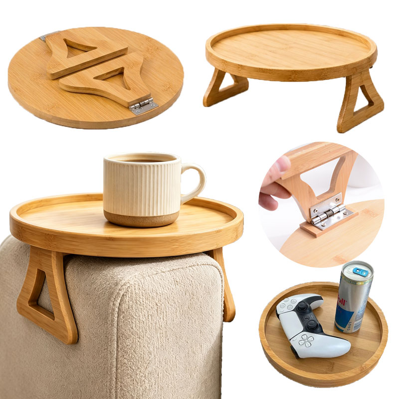 1/2pc Sofa Tray Table Sofa Arm - Food Storage Practices 评论和价格