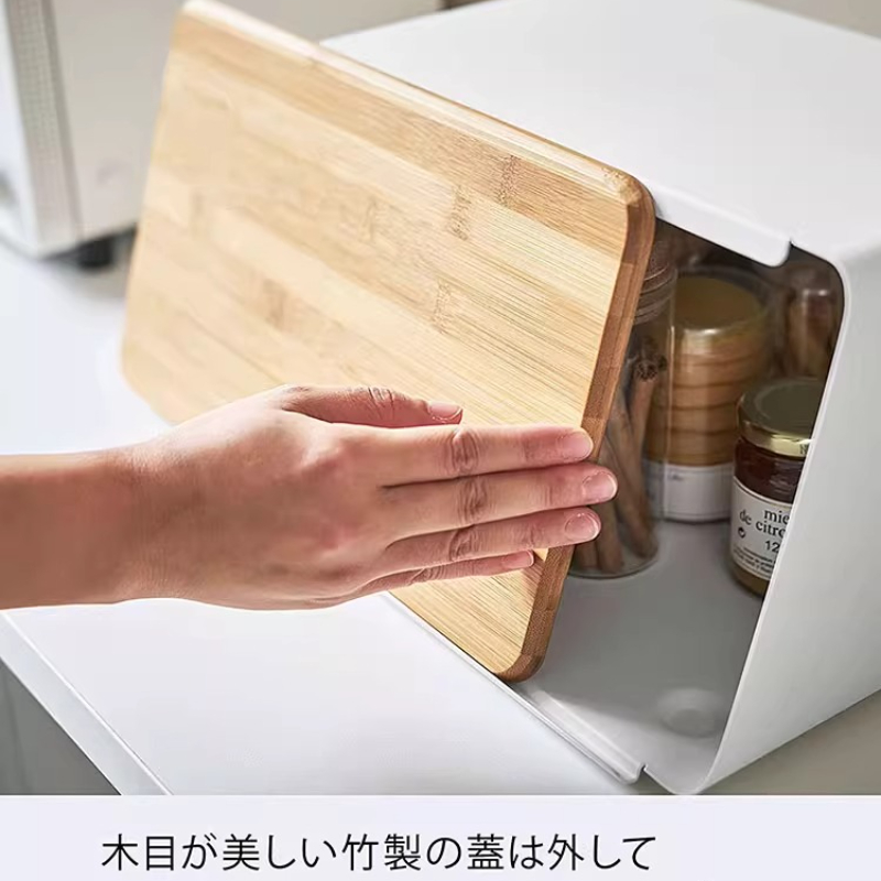 Bamboo Bread Box for Kitchen S - Bread Box Bamboo 评论和价格
