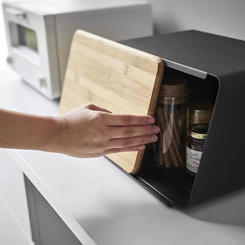 Bamboo Bread Box for Kitchen S - Bread Box Bamboo 评论和价格