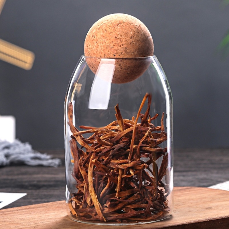 Clear Practical Wood Cork Glas - Food Storage Practices 评论和价格