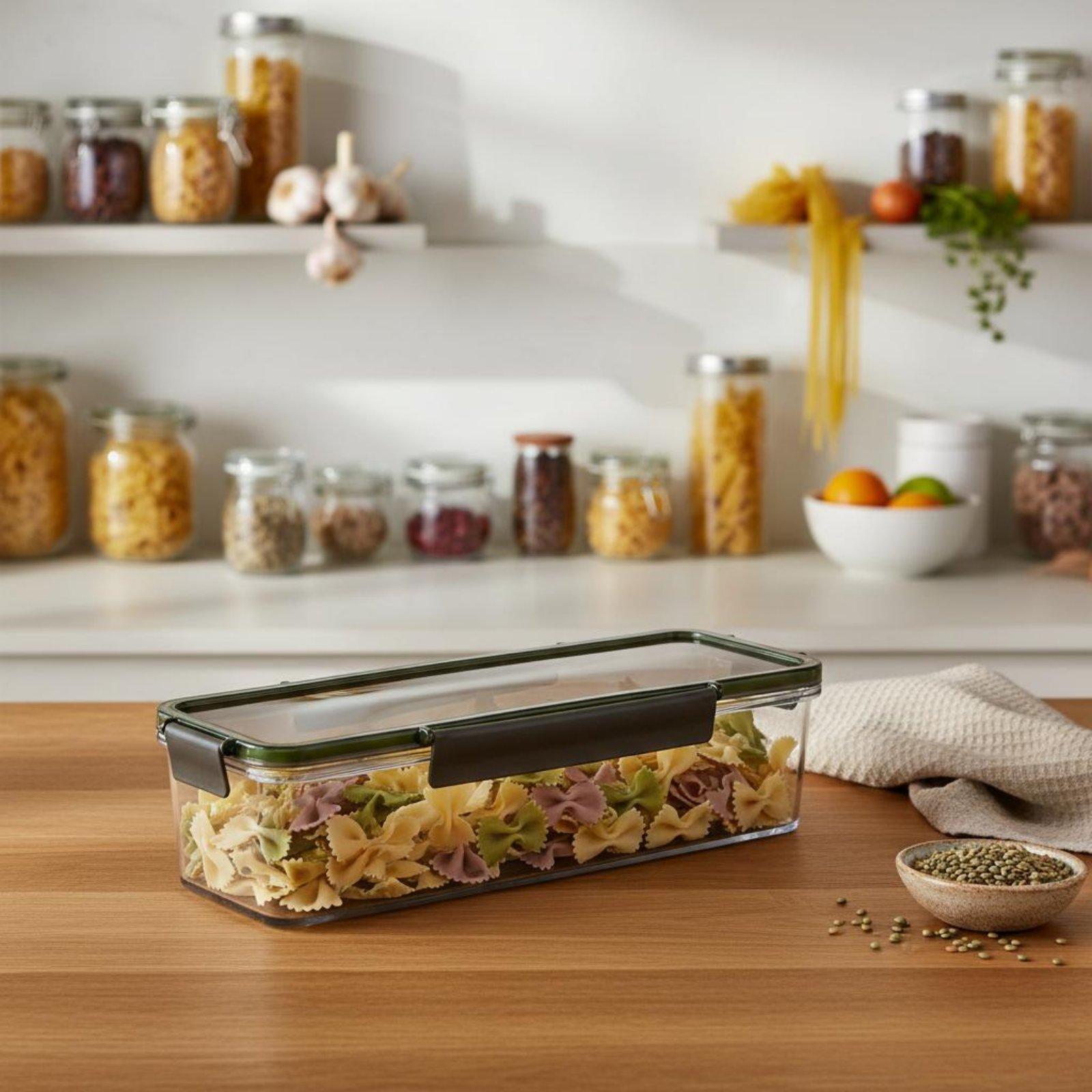 Kitchen Noodle Canister with S - Food Storage Long Term 评论和价格