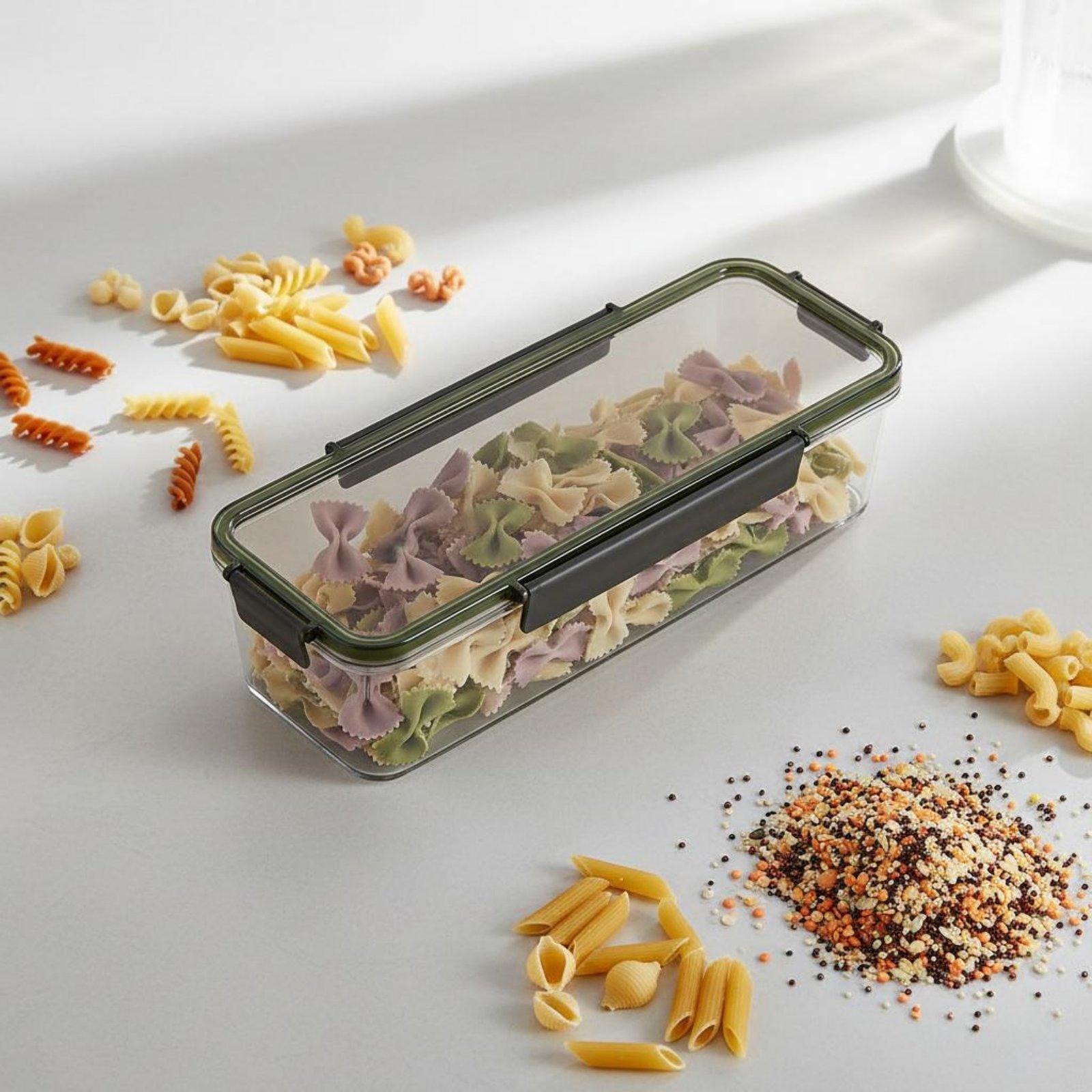 Kitchen Noodle Canister with S - Food Storage Long Term 评论和价格