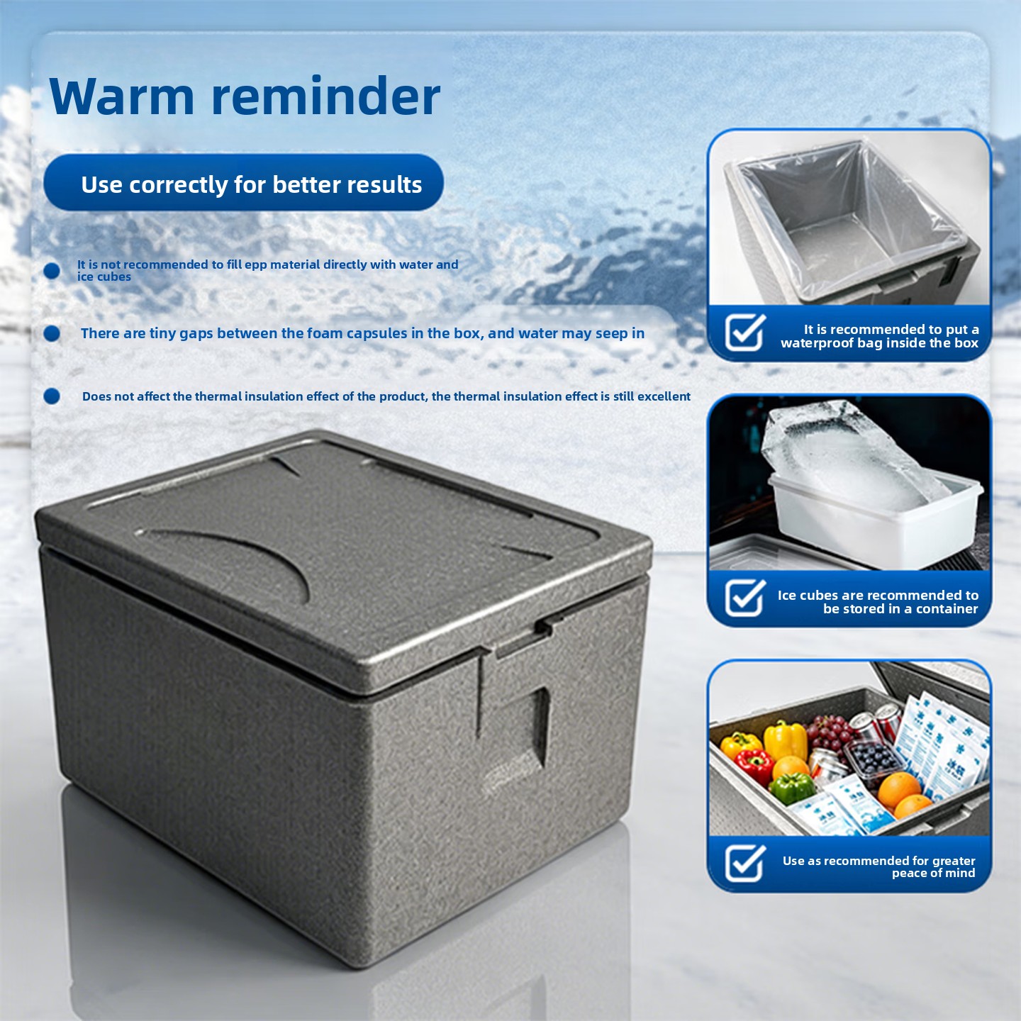 32L EPP Insulated Cooler Box L - Food Storage In Cooler 评论和价格