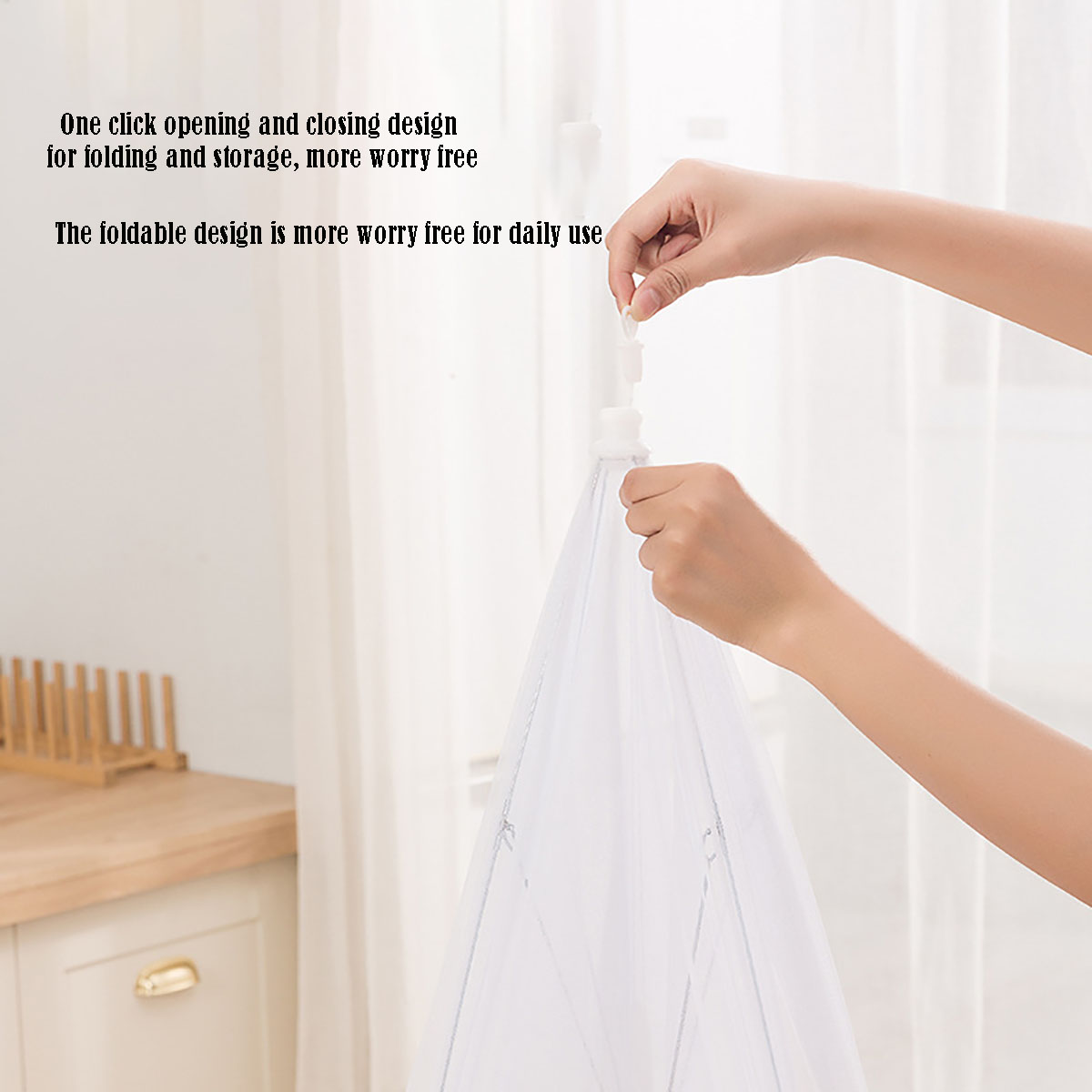 Food Cover Mesh Folding Washab - Food Storage Long Term 评论和价格