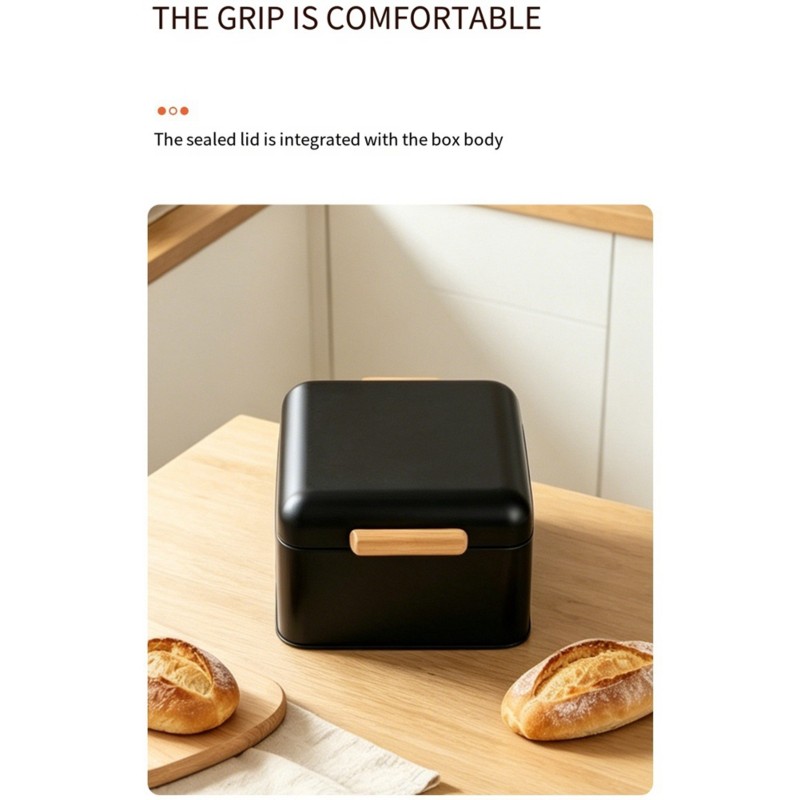 ABMI-High-Value Storage Box, S - Bread Box Bamboo 评论和价格