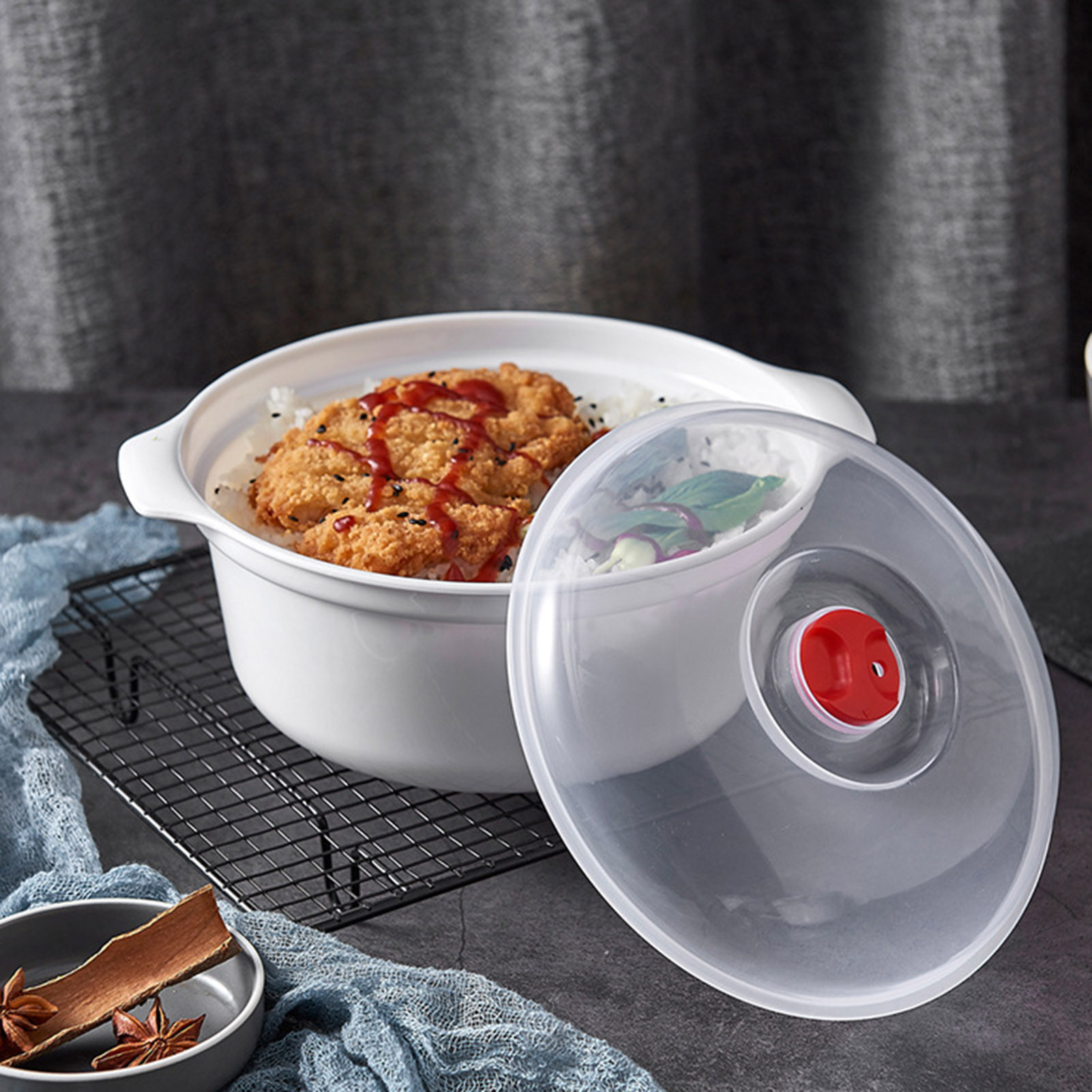 Professional Lunch Box Round F - Food Storage For Camping 评论和价格