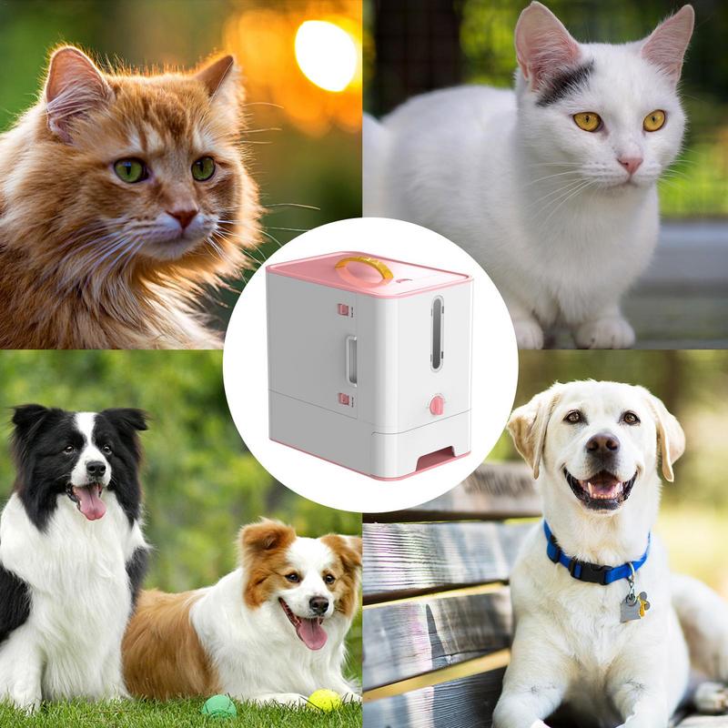 Pet Feeder Box Feeding Bowl Ca - Food Storage And Safety 评论和价格