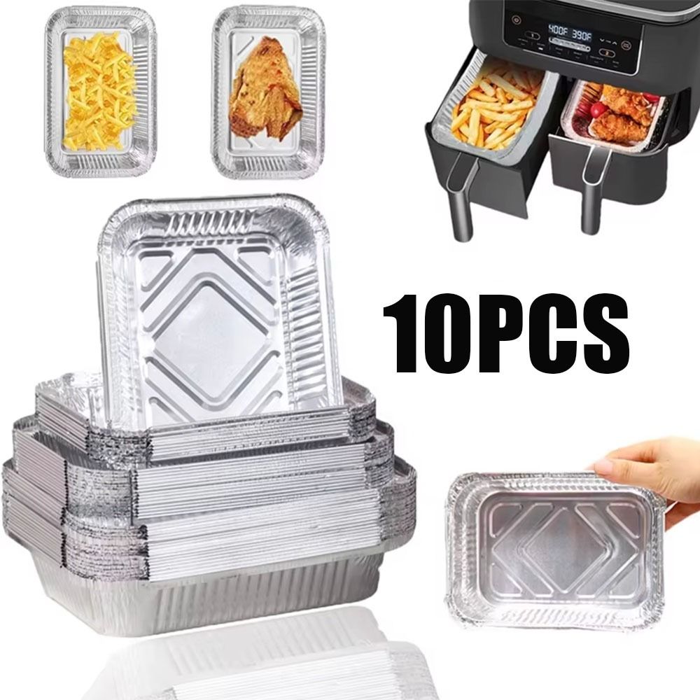 10PCS Disposable Aluminum Foil - Food Storage Aluminum 评论和价格