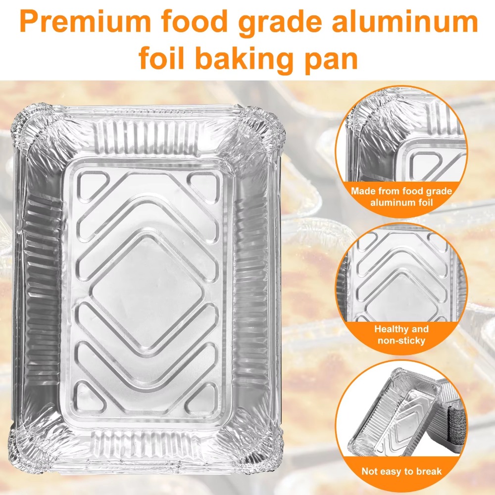 10PCS Disposable Aluminum Foil - Food Storage Aluminum 评论和价格