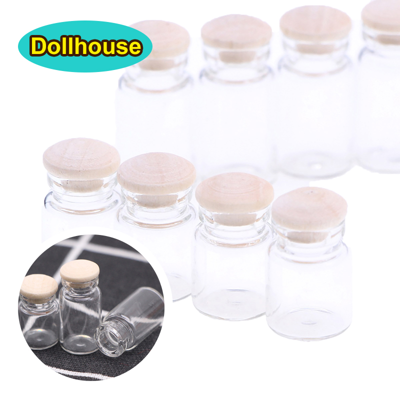 4Pcs 1:12 Dollhouse Miniature  - Food Storage With Glass Lids 评论和价格