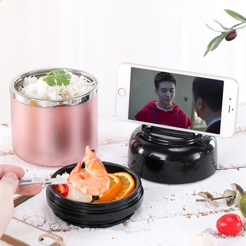 Lunch Box Stainless Steel Ther - Food Storage Long Term 评论和价格