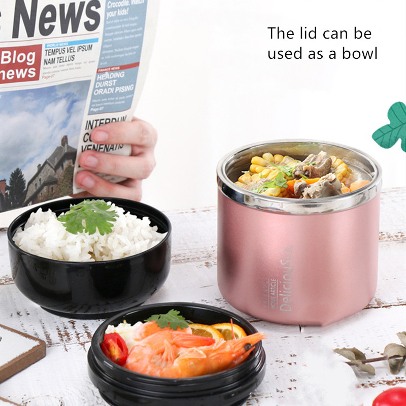 Lunch Box Stainless Steel Ther - Food Storage Long Term 评论和价格