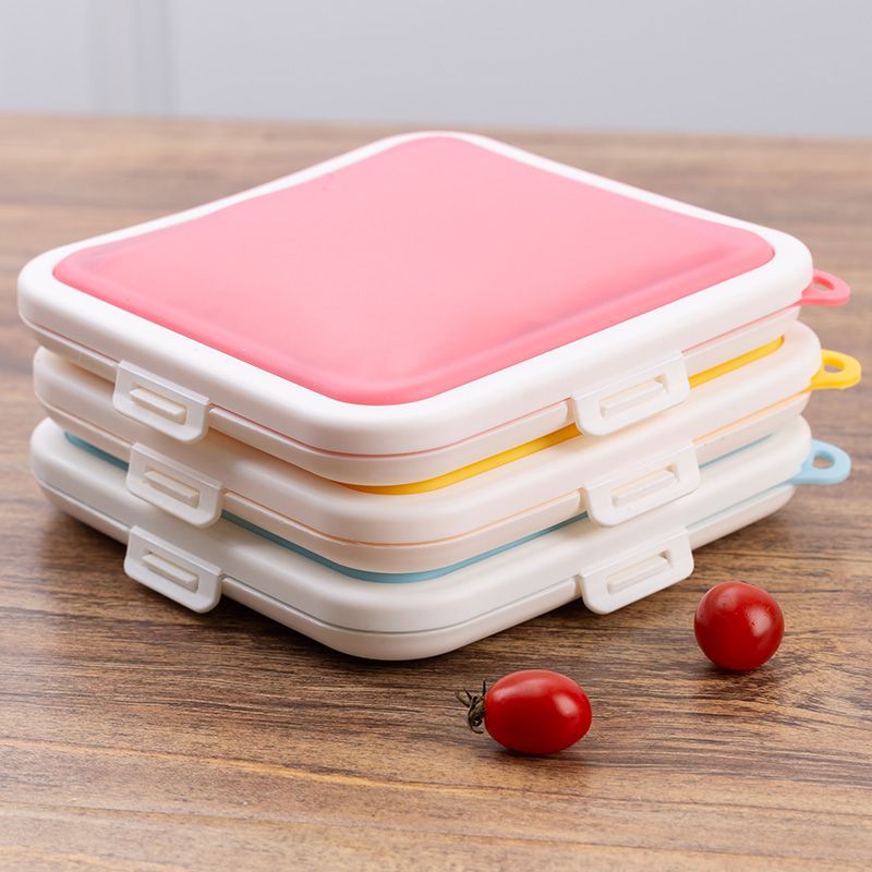 1pc Portable Sandwich Crisper  - Food Storage Silicone 评论和价格