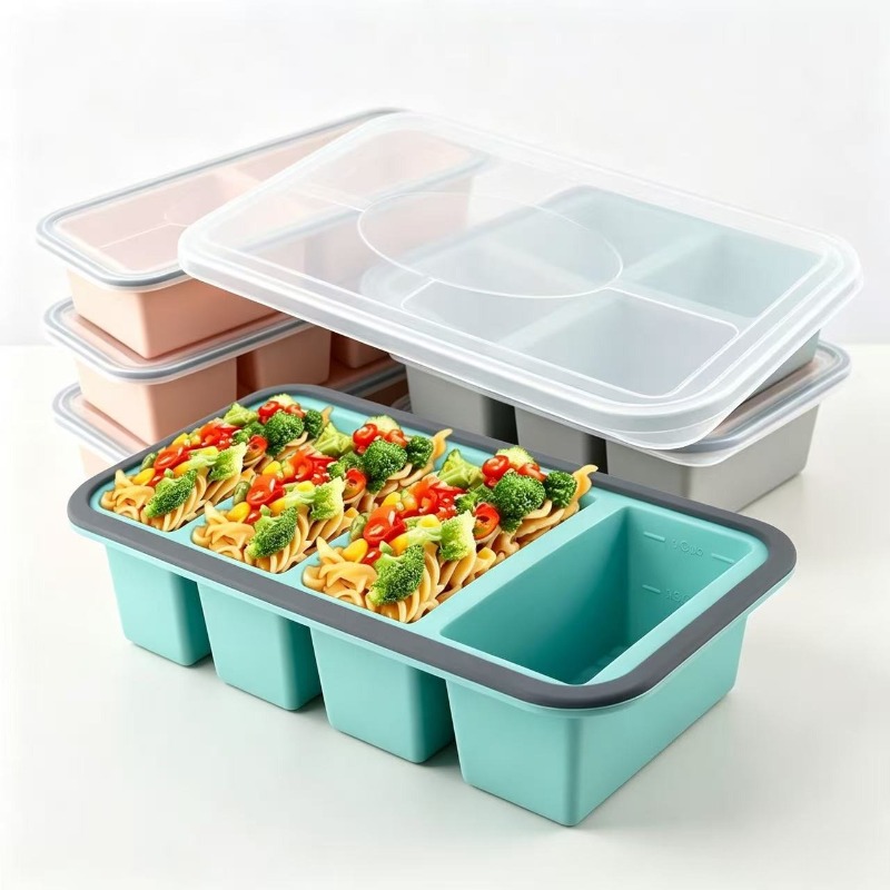 Silicone Freezer Molds with Li - Food Storage Silicone 评论和价格