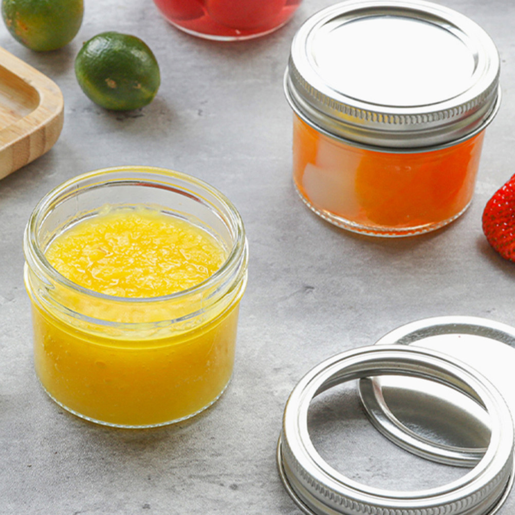 20Pcs Transparent Pet Jars wit - Food Storage Aluminum 评论和价格