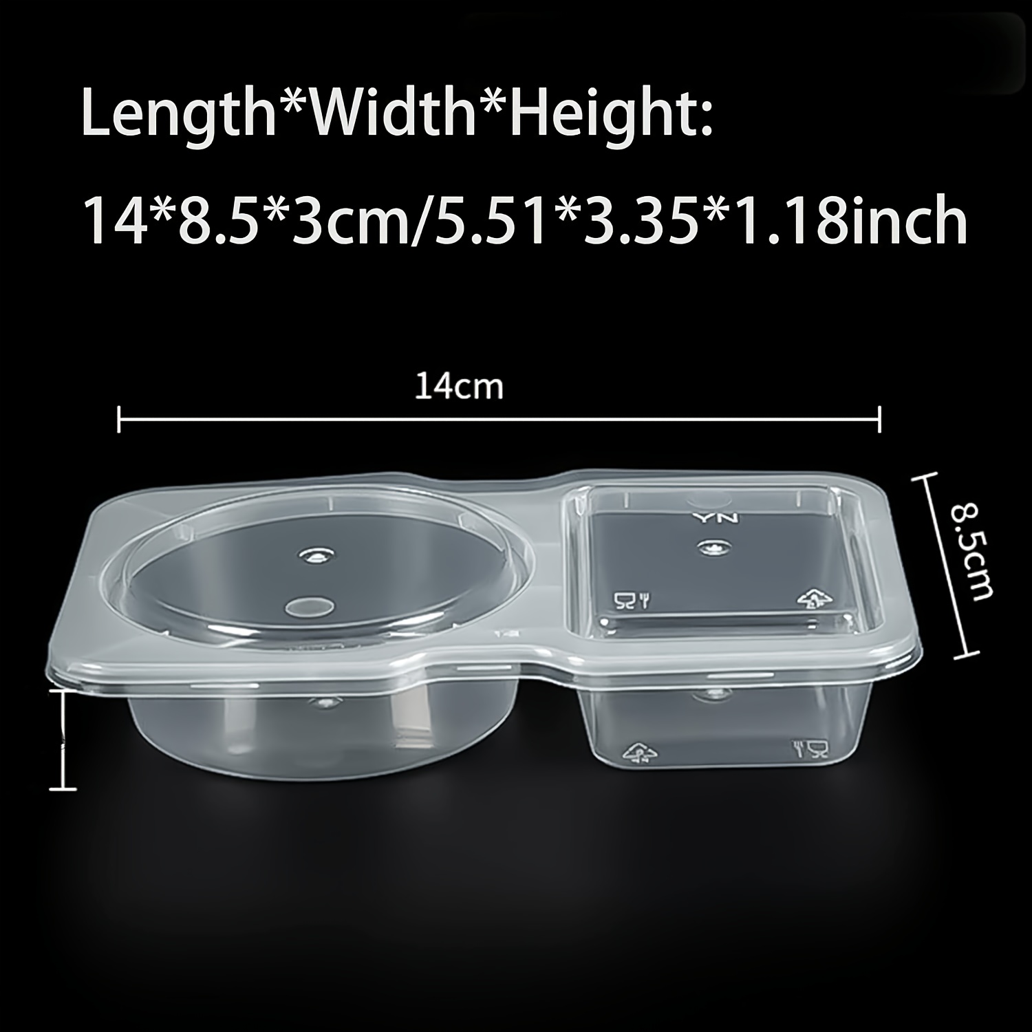 10Pcs Food Storage Containers  - Food Storage Boxes With Lids 评论和价格