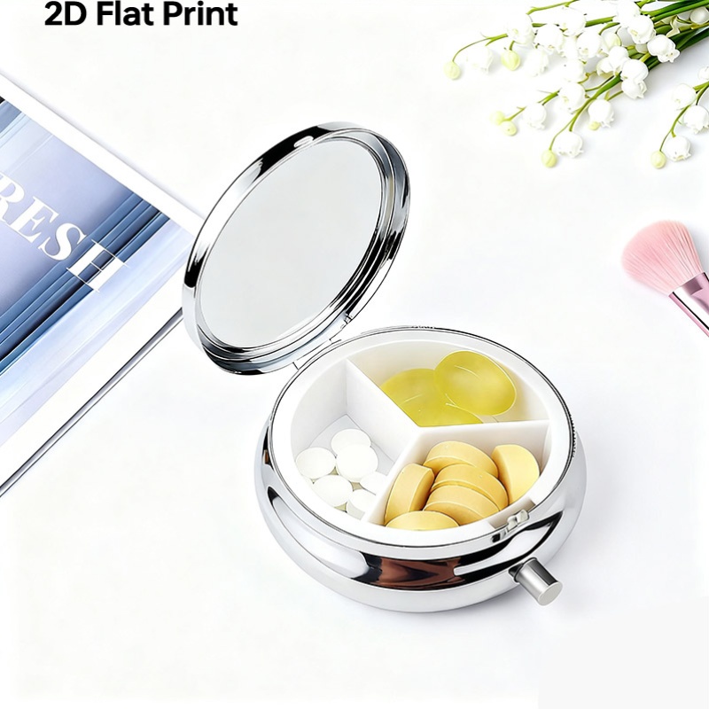 1 Cute Cat-Shaped Metal Pill B - Food Storage And Safety 评论和价格