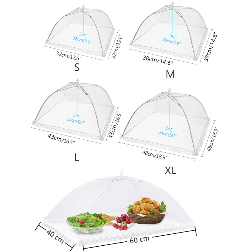Foldable Food Mesh Cover Fly A - Food Storage Long Term 评论和价格