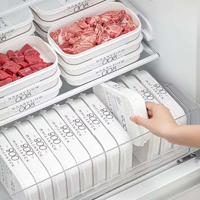10Pcs Reusable Stackable Food  - Food Storage Boxes With Lids 评论和价格