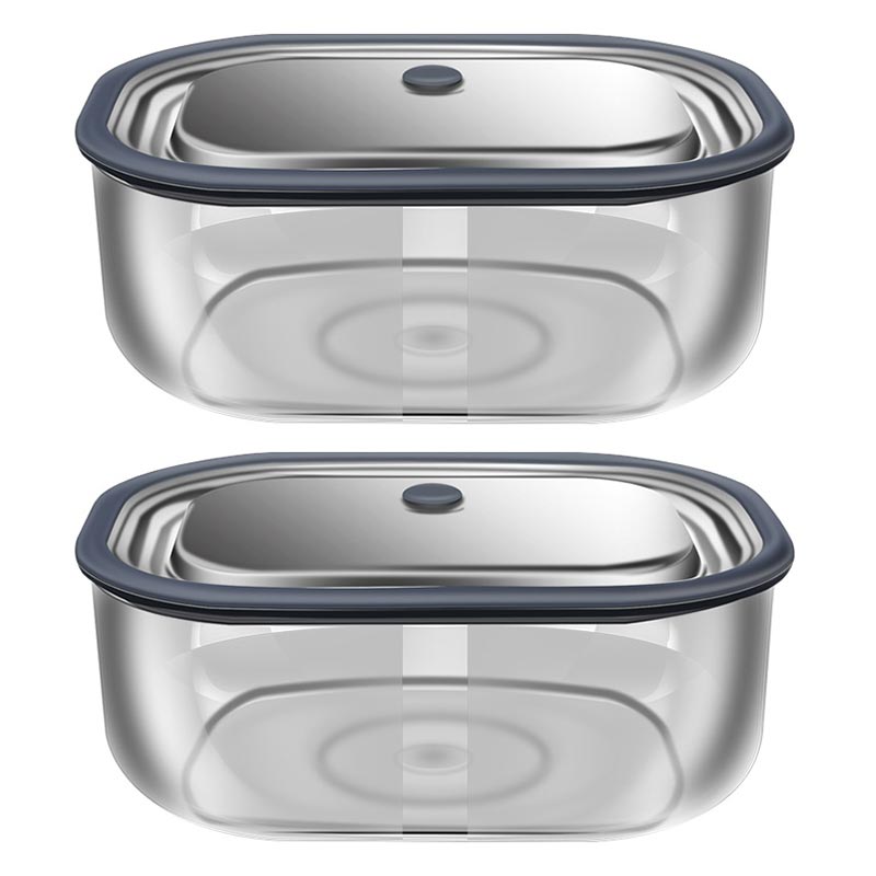 High Borosilicate Glass Rectan - Food Storage With Glass Lids 评论和价格