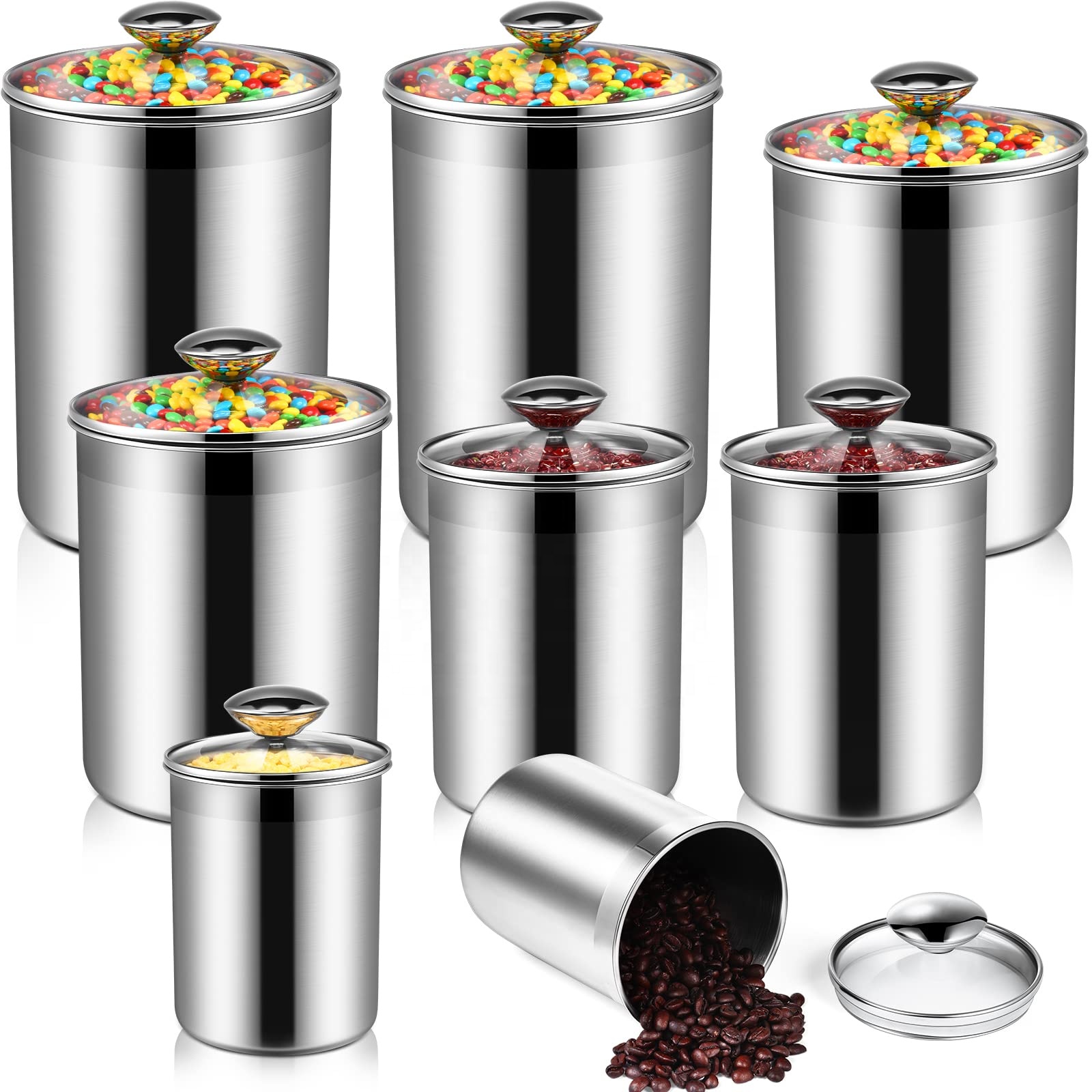 Food Storage Containers Tea Co - Food Storage With Glass Lids 评论和价格