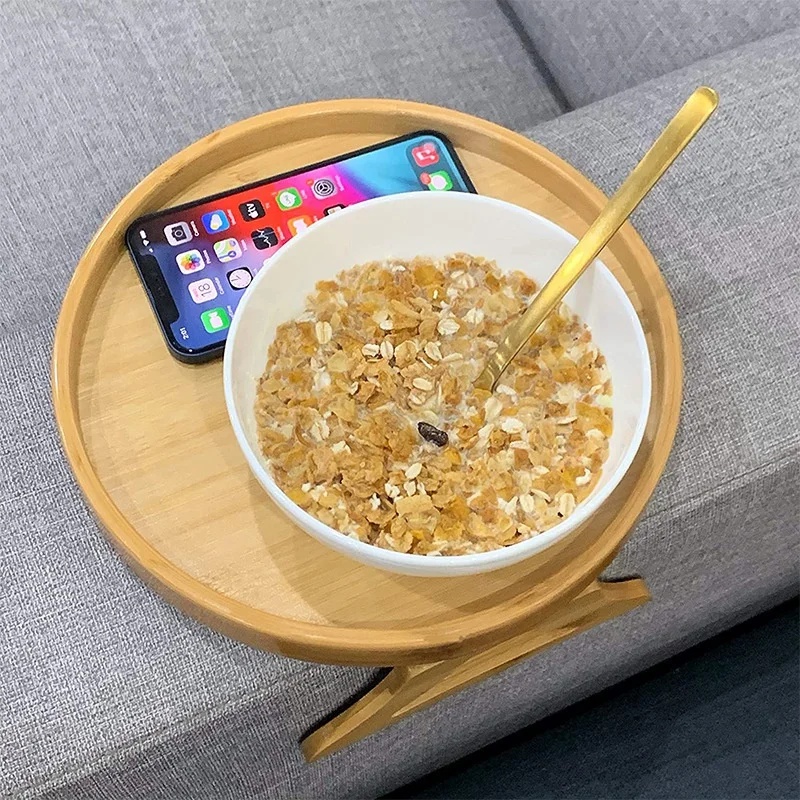 Clip-On Natural Wood Sofa Armr - Food Storage Practices 评论和价格
