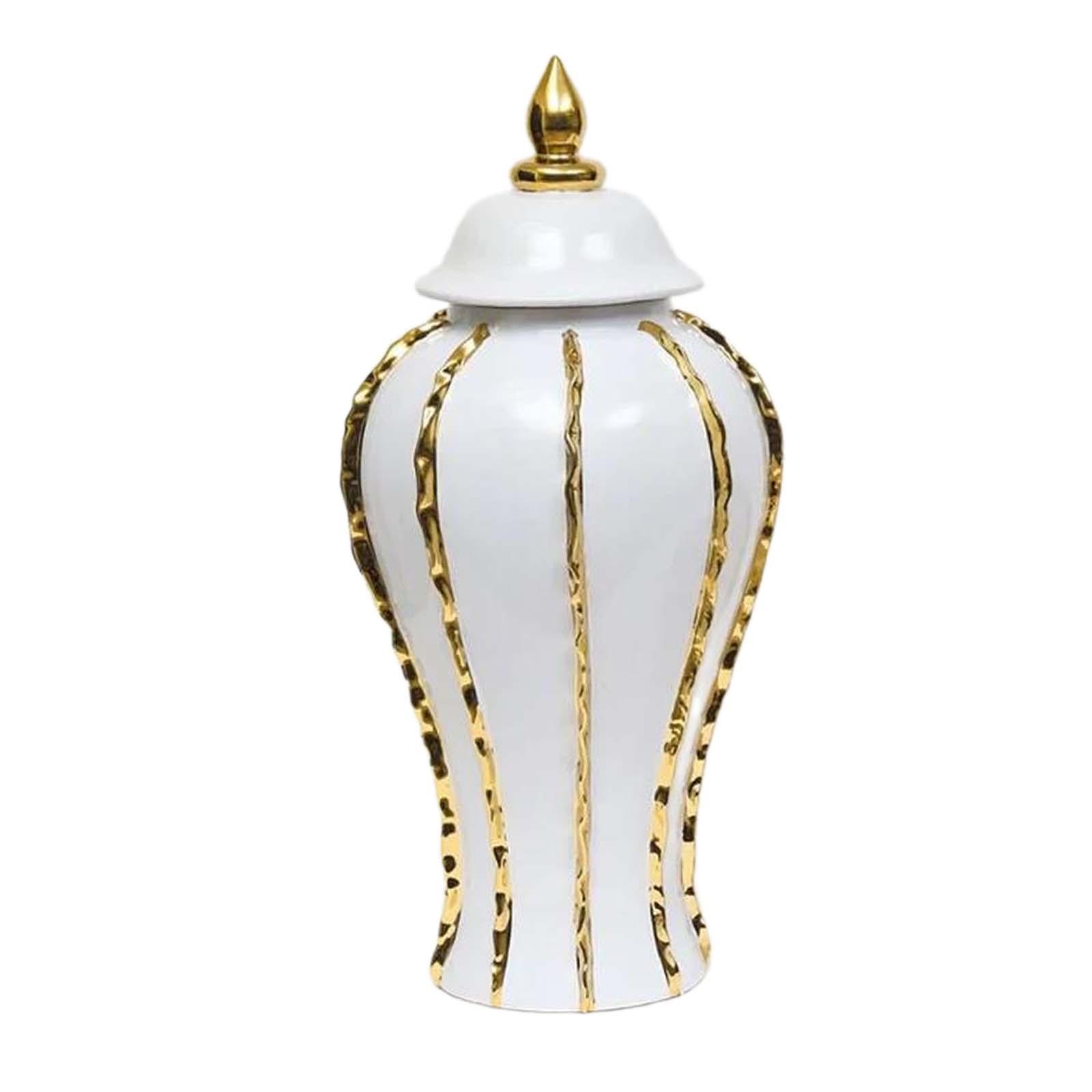 Colorful Ginger Jar Vase Ceram - Food Storage Practices 评论和价格