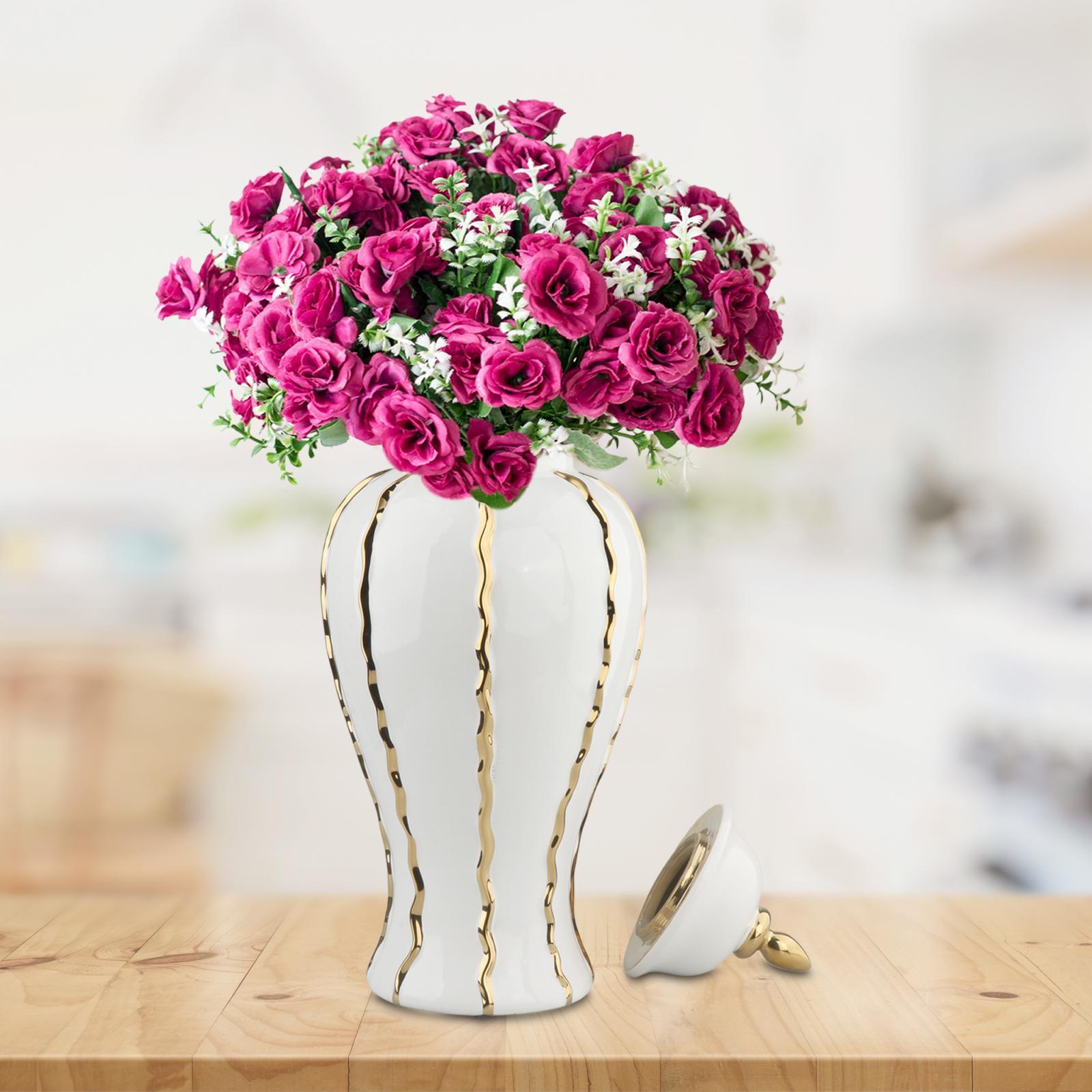 Colorful Ginger Jar Vase Ceram - Food Storage Practices 评论和价格