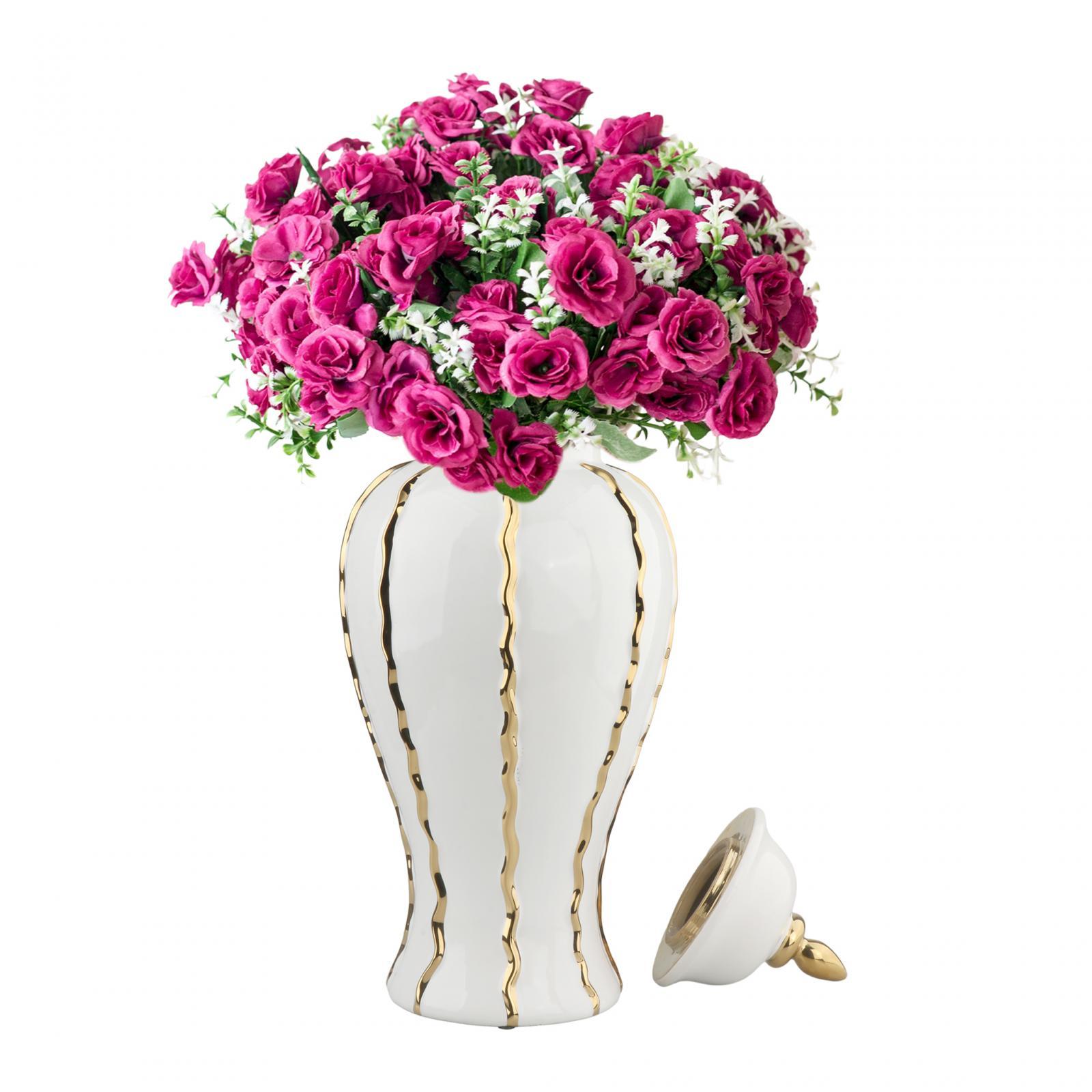 Colorful Ginger Jar Vase Ceram - Food Storage Practices 评论和价格