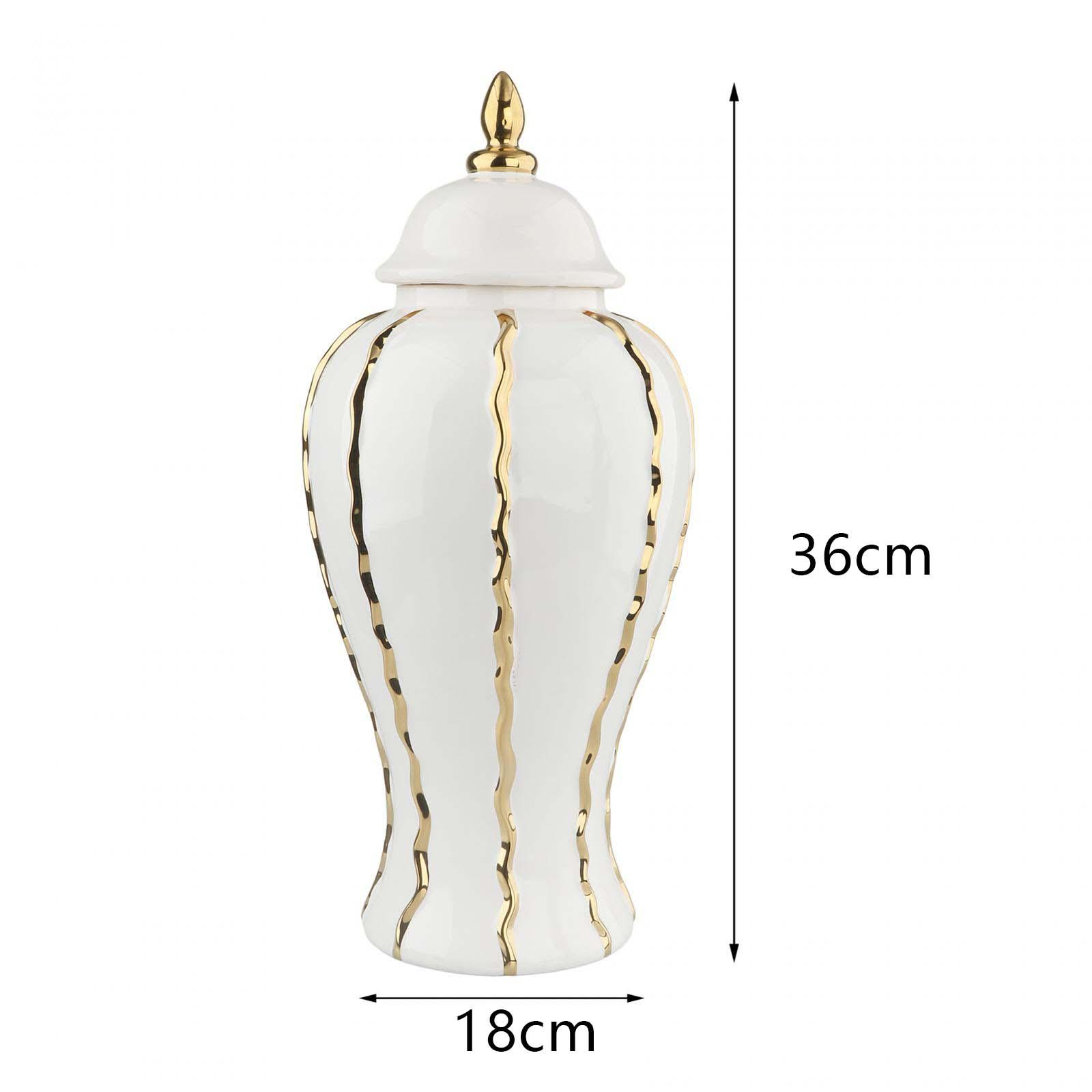 Colorful Ginger Jar Vase Ceram - Food Storage Practices 评论和价格