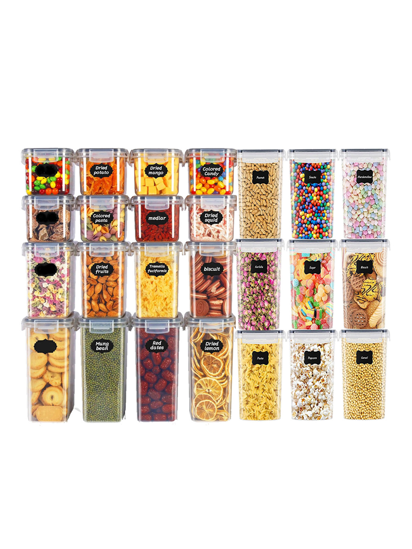 48pcs, Sealed Food Storage Con - Food Storage Boxes With Lids 评论和价格