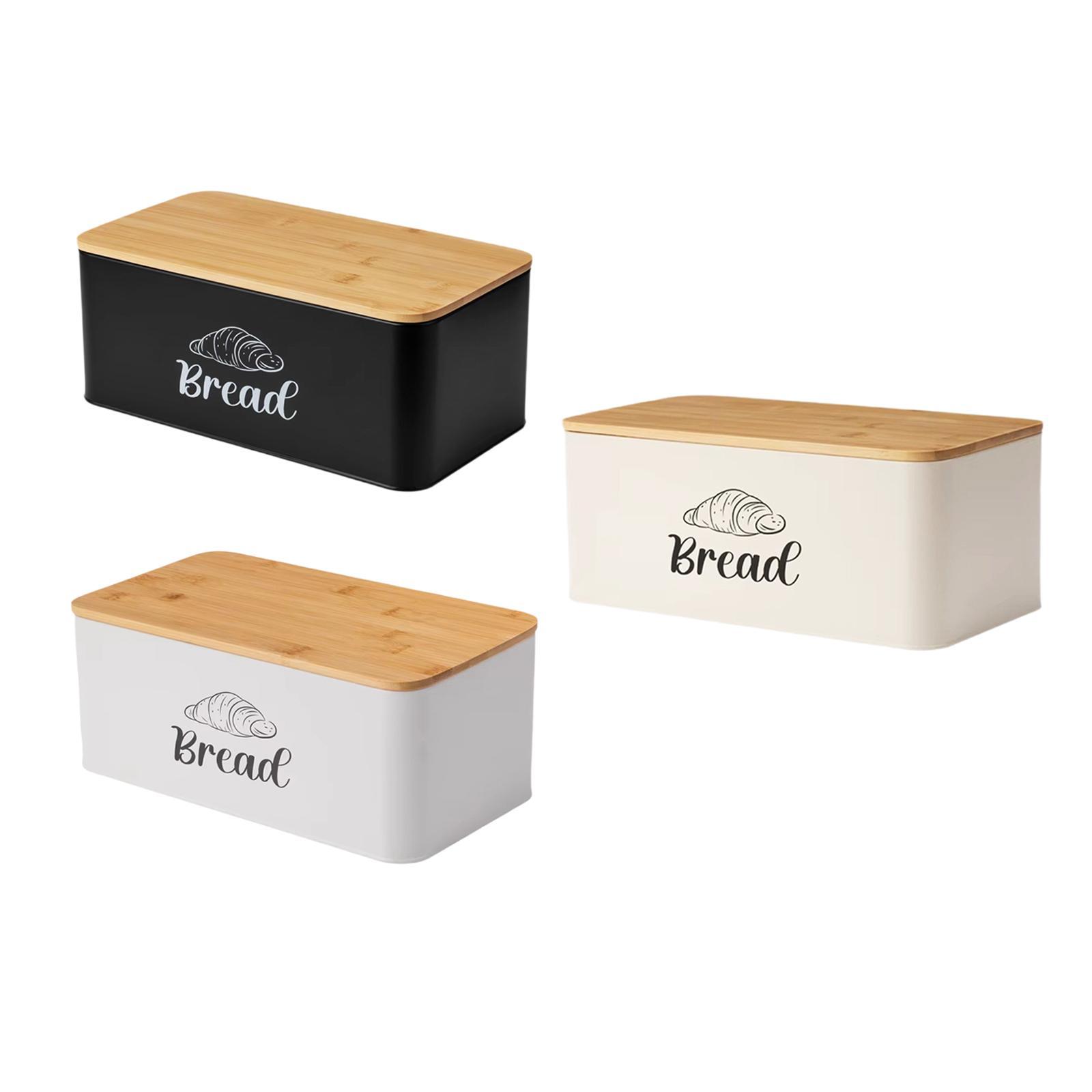 Bread Keeper Storage Bin Durab - Bread Box Bamboo 评论和价格