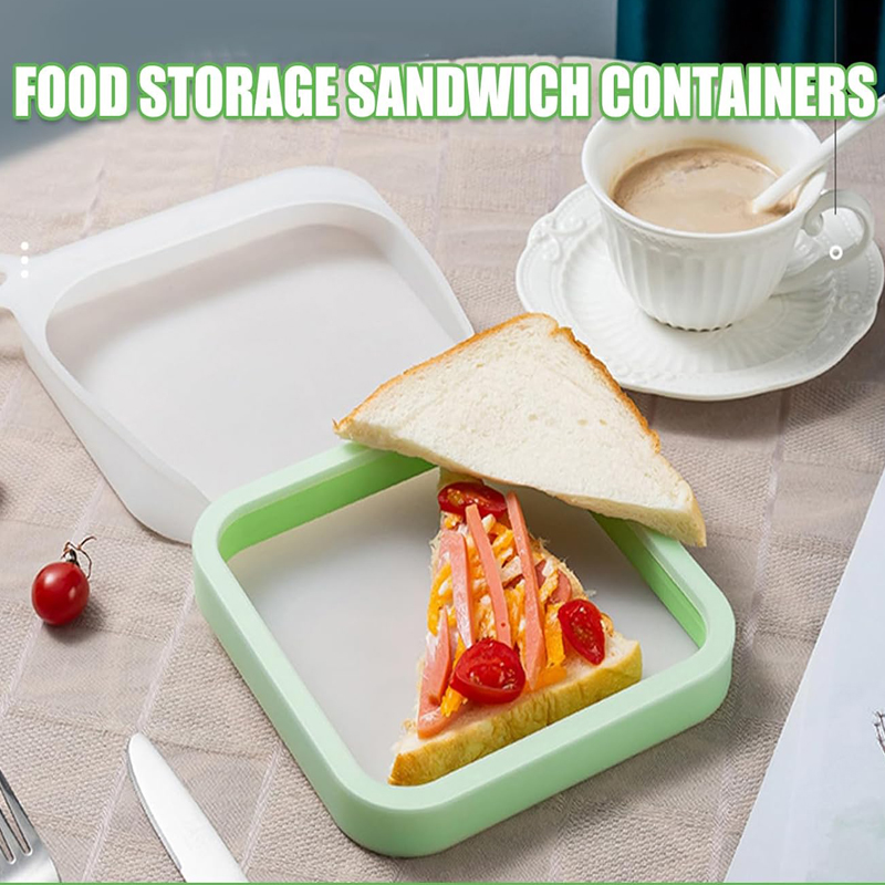 Silicone Sandwich Toast Bento  - Food Storage Silicone 评论和价格